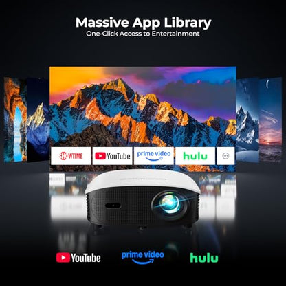 GOODEE YG600 Mini 1080P Portable Projector LCD Desktop 400 Inches