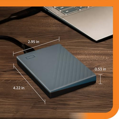 Western Digital 2TB WDBWML0020BGY-WESN USB 3.0 5GB/s External Hard Drive 2.5-inch