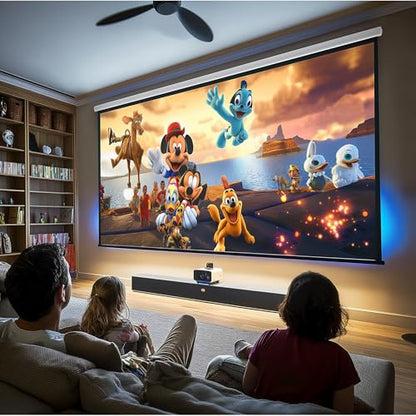 SiliBamb 120 Inch 120 Inch(16:9) Electric Motorized Projector Screen
