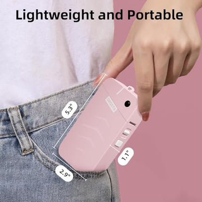 ORGSTA Pink S001 Portable Thermal Label Maker 203 DPI Monochrome Printer