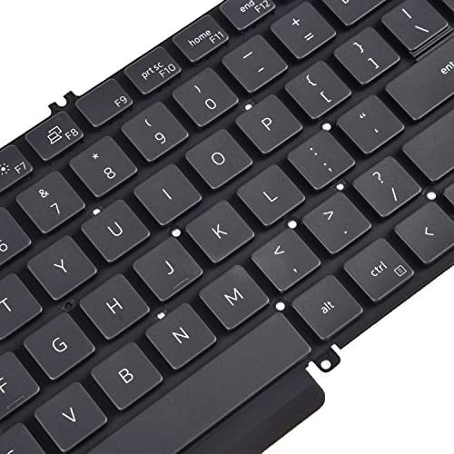KBRPARTS Replacement Keyboard Black Backlit QWERTY Layout for Dell Latitude 5520 5530 5540 5521 5531, Precision 3560 3570 3580 3561 3571 3581, Precision 7670 7680 7770 7780