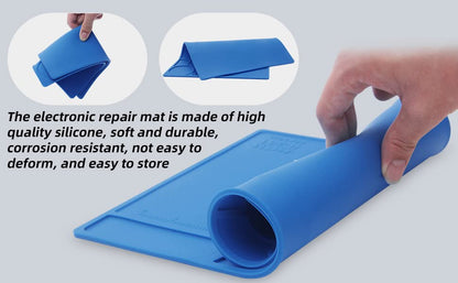 Hengtianmei 14 x 10 Inches H-201 Silicone Heat Insulation Repair Mat 932°F