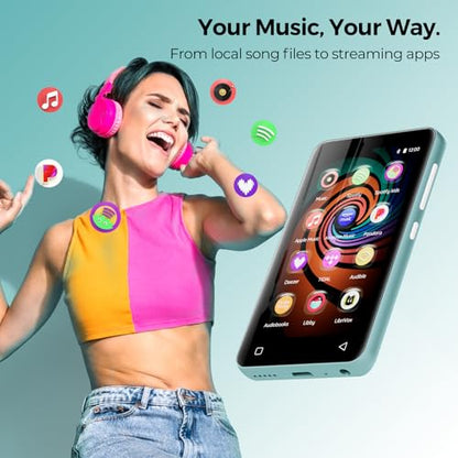 innioasis 4" G3 LCD Music Player 160GB MP3 MP4 with Bluetooth and Wi-Fi