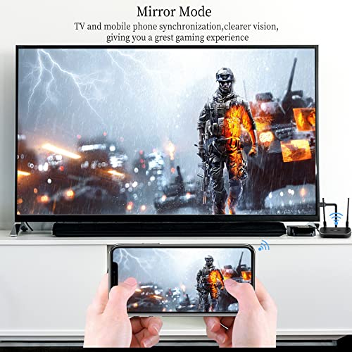 POFAN Wireless HDMI Transmitter and Receiver TX*1+RX*1 1080p 60Hz HDMI Adapter
