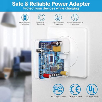 Feedyor 118W Power Adapter USB Type C Fast Charging Power Supply