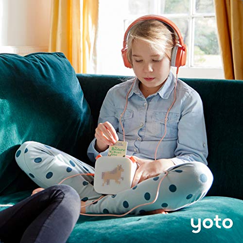 YOTO PRACXX00423 Over-Ear Headphones for Kids with Retractable Cable and Audio Sharing