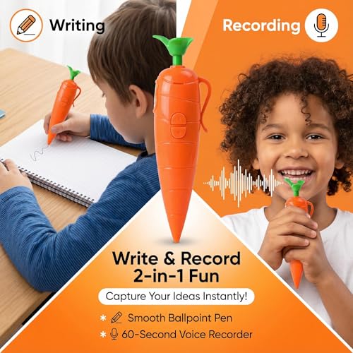 TailWaggers 60-Second Voice Recorder Pen HLB 1 GB Built-in Flash Memory