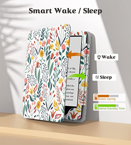 MoKo Slim PU Shell Cover Case for 7" Kindle Paperwhite 12th/11th Gen