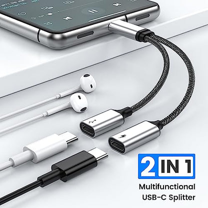MOGOOD USB Type C 2-in-1 Splitter Cable RIV001