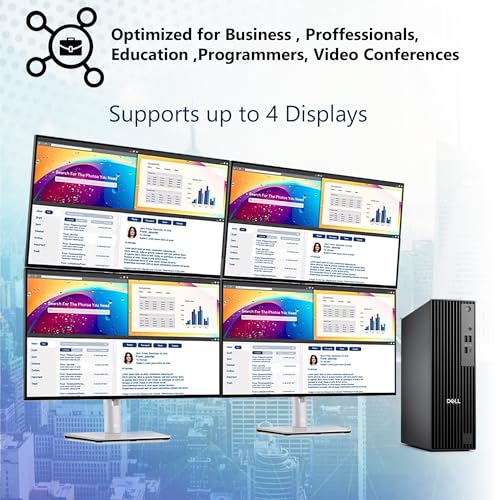 Oemgenuine 19x16x10 Inches Pro Slim Intel 14-Core i5-14500 4K 512GB SSD Tower Desktop