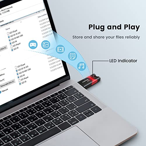 KOOTION 64 GB U217-Red-3.0 USB Flash Drive USB 3.0
