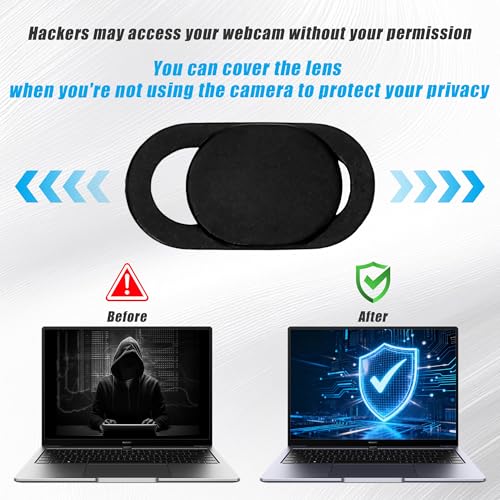 Eiodoni 7.83 x 2.72 x 0.12 inches Webcam Cover Privacy Slide