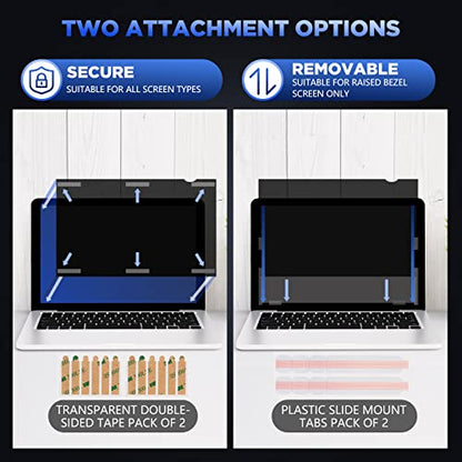 Magicmoon 15.6" Privacy Filter 1920x1080 16:9 Glossy/Matte