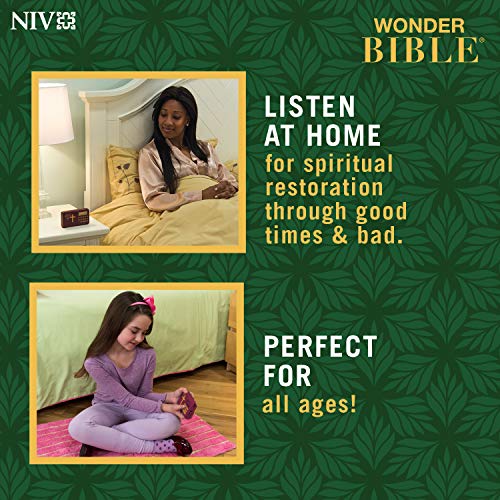 WONDER BIBLE 1.44" 30714 NIV Audio Player with Built-In Speaker