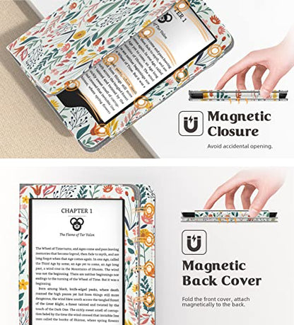 MoKo 6" Kindle Case P723314071510 Lightweight PU Protective Cover