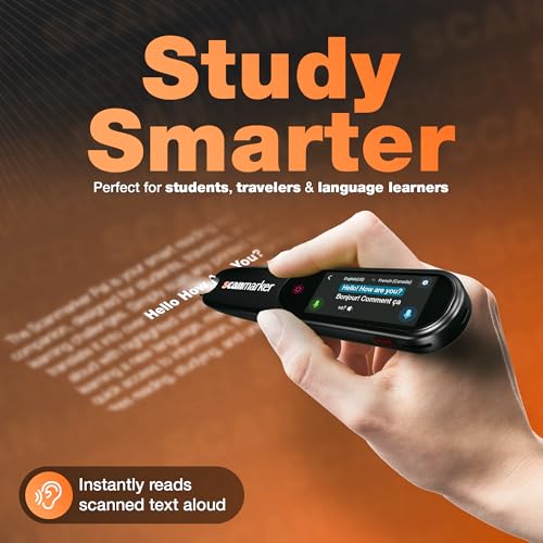 Scanmarker 0.2 Ounces Pal Text Scanner Bluetooth 600 dpi USB