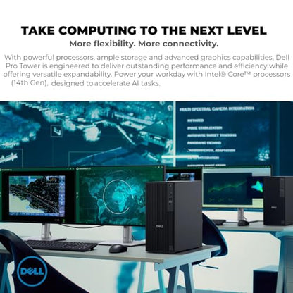 Dell Pro Tower QCT1250 Windows 11 Pro 16GB DDR5 1TB PCIe SSD Computer Tower