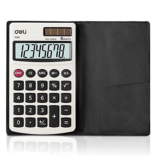 Deli 4.7" E1120 Standard Function LCD Office Calculator