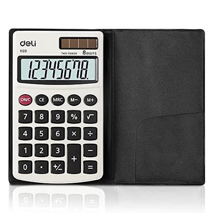 Deli 4.7" E1120 Standard Function LCD Office Calculator
