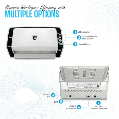 Koncept Document Scanner FI-6130Z 600 dpi CIS USB