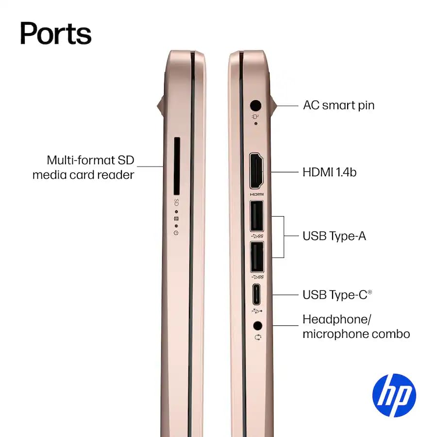 HP 14" HP14 1366x768 SSD Laptop