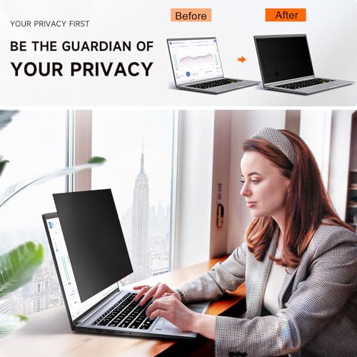 Mamol 15.6" MALPUS-601-1 Privacy Screen Filter 16:10 Aspect Ratio