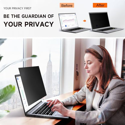 Mamol 15.6" MALPUS-601-1 Privacy Screen Filter 16:10 Aspect Ratio