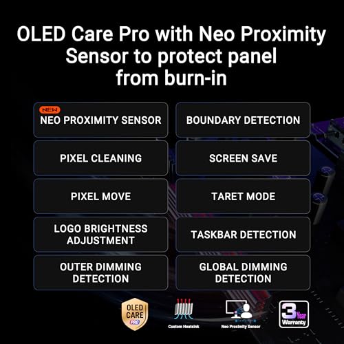 ASUS PG27UCDM 26.5" 4K UHD 240Hz QD-OLED Monitor