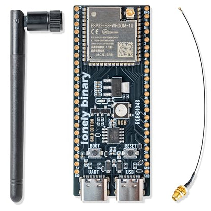 Lonely Binary 16MB ESP32-S3 IPEX (N16R8) WiFi Bluetooth 240MHz Dual-Core Development Board