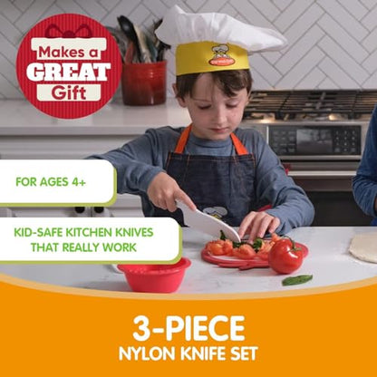 Curious Chef 3-Piece TCC50029 Nylon Knife Set