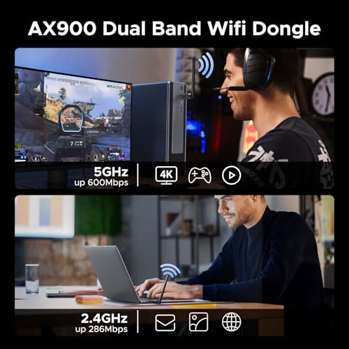 UGREEN 75109 USB 2.0 Type A Bluetooth 5.4 WiFi 6 Adapter