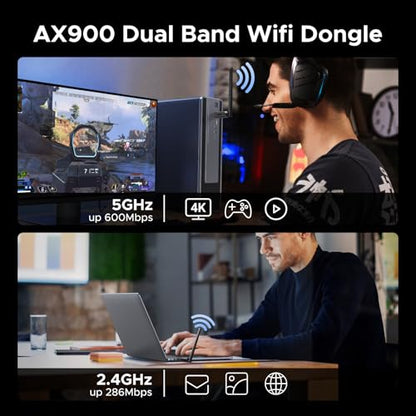 UGREEN 75109 USB 2.0 Type A Bluetooth 5.4 WiFi 6 Adapter