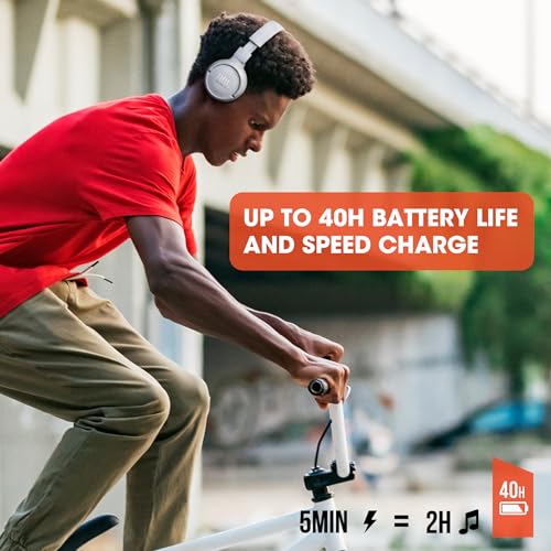 JBL Tune 510BT JBLT510BTBLKAM Wireless On-Ear Headphones