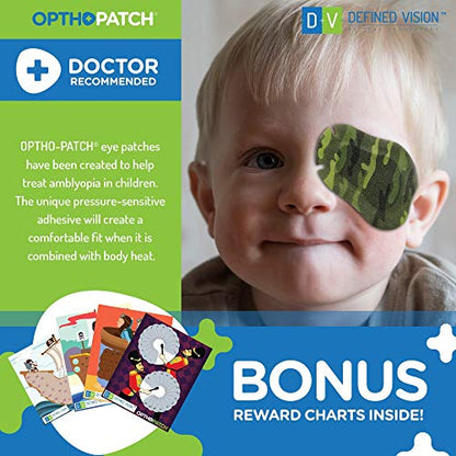 OPTHOPATCH 40 Count 793597750532 Adhesive Eye Patches for Children
