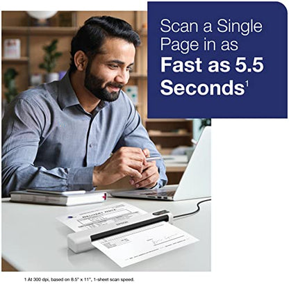 Epson 13"D x 5.5"W x 2.7"H DS-70 1200dpi USB Document Scanner