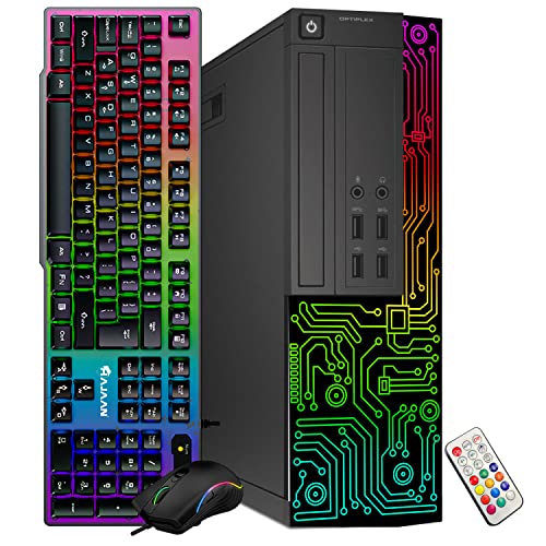 Dell OptiPlex 24" Intel Core i7 4770 1920x1080 Tower Computer PC, 16GB RAM, 512GB SSD, NVIDIA GT 1030, Windows 11 Pro