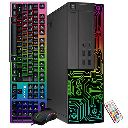 Dell OptiPlex 24" Intel Core i7 4770 1920x1080 Tower Computer PC, 16GB RAM, 512GB SSD, NVIDIA GT 1030, Windows 11 Pro