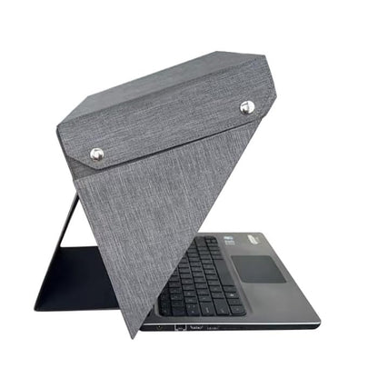 Rubypin 13-16 Inch Hybrid Laptop Screen Privacy Cover, Anti-Glare Filter, Gray
