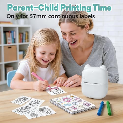 NANSIKE 4.3" M8 Monochrome Mini Thermal Printer