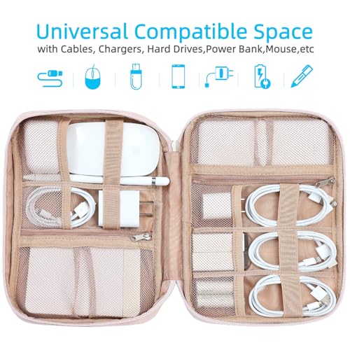 NISHEL 9.5" x 6.5" x 1.5" NS10A0113 Travel Electronic Organizer Packing Accessory