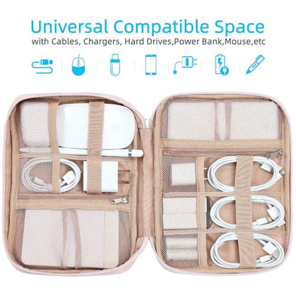 NISHEL 9.5" x 6.5" x 1.5" NS10A0113 Travel Electronic Organizer Packing Accessory