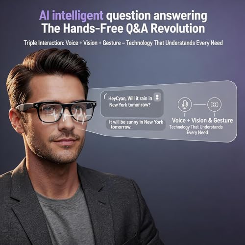 Demabon 4K Smart Glasses Model Number: Smart Glasses Resolution: 3840 x 2160 Color: Black