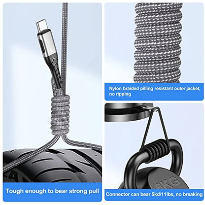 Durcord 2-Pack 10ft USB-C Cable 100W Fast Charging Specification