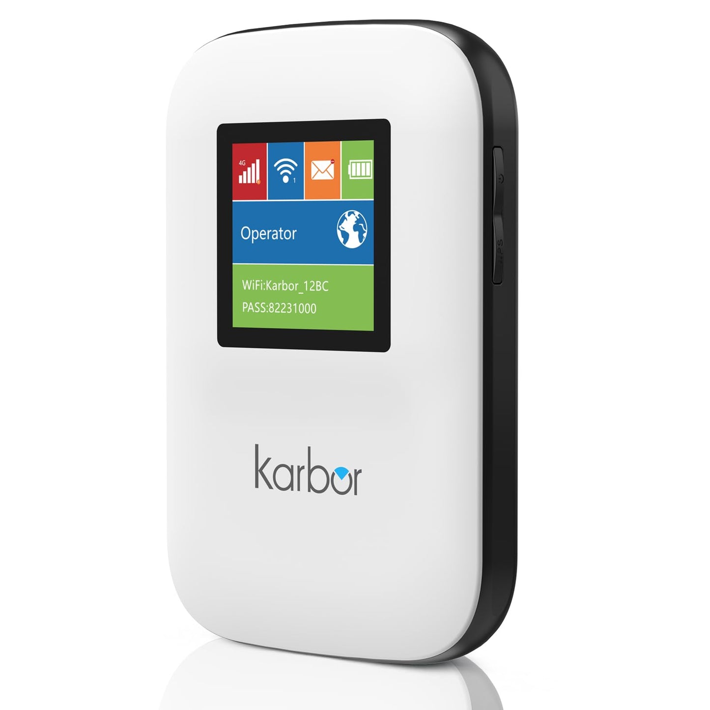 Karbor 4G LTE MF833 Mobile Hotspot Wi-Fi 4 White