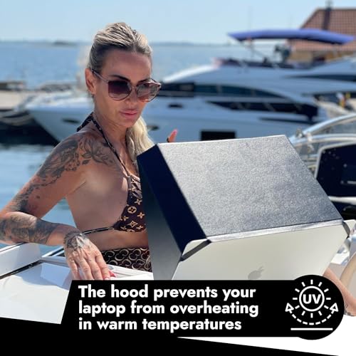 Philbert Danish Design 12-14" 22-02-07 Portable Sun Shade, Privacy & Heat Protection Screen Filter