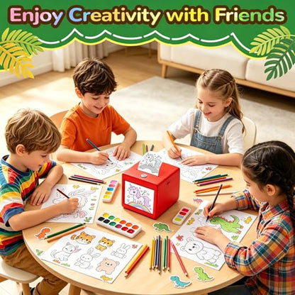 iHeartYard 2.4in Ai Magic Box Inkless 200DPI Monochrome Portable Printer