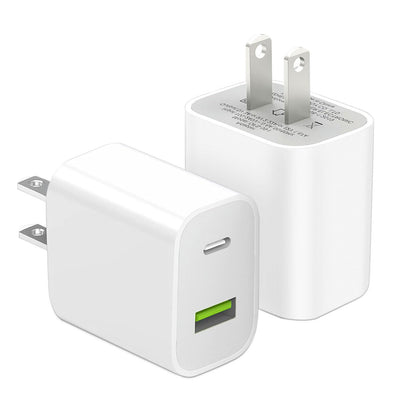 DENGWENQIANG 20W Dual Port USB Type A and USB Type C Wall Charger OFS-391