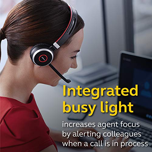 Jabra Evolve 65 Stereo 6599-823-309 Wireless Headset with Link 370 USB Adapter