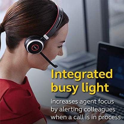 Jabra Evolve 65 Stereo 6599-823-309 Wireless Headset with Link 370 USB Adapter