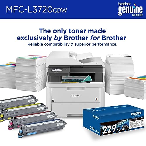 Brother Multifunction Color Laser Printer MFCL3720CDW 2400x600 DPI 19 PPM Laser